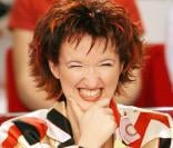 Anne Roumanoff invité de  Vivement Dimanche  pour sa chronique  Radio bistrot , le 15 novembre 2009.