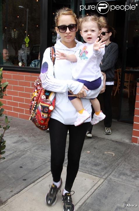 Nicole Richie et sa fille Harlow à Los Angeles en octobre 2009 