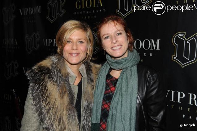 Grâce aux hôtels de luxe Six Senses, les célébrités ont eu tous les sens en éveil au VIP Room de Jean-Roch, le 16 novembre 2009. Photo : Marina Foïs et Karin Viard 