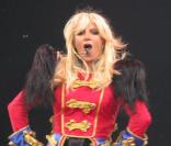Britney Spears, en avril dernier, sur son  Circus Tour .