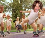 Emma d'Uzzo s'est mise aux rollers !  