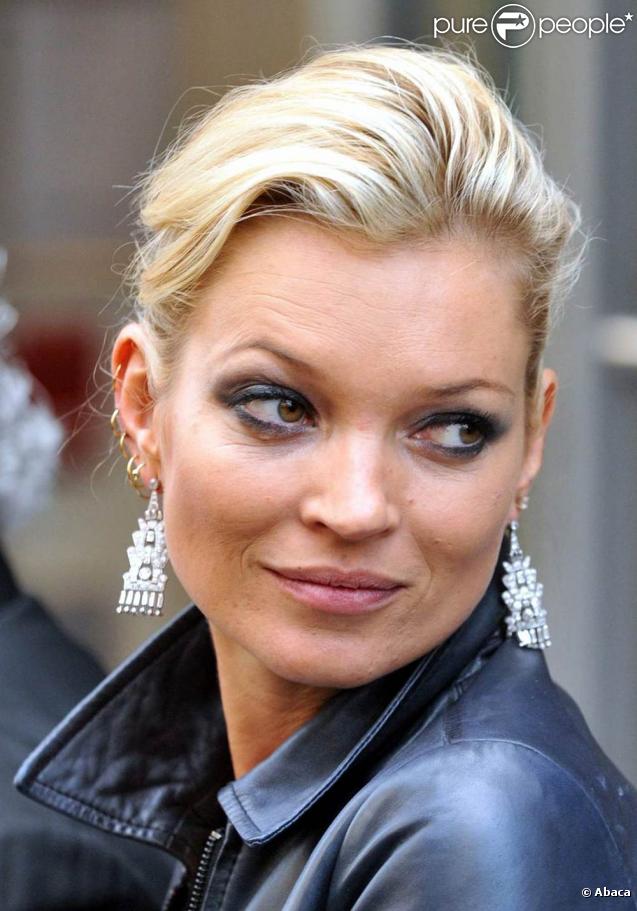 Le top model Kate Moss
