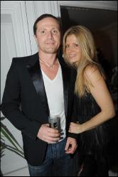 Emmanuel Petit et sa compagne Maria
