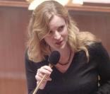 Nathalie Kosciusko-Morizet participe au débat sur les questions d'actualité, le 18 novembre 2009. 