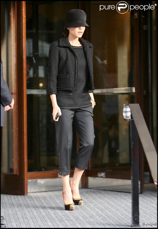 Victoria Beckham à Londres le 19/11/09
