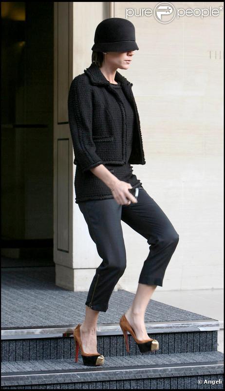 Victoria Beckham à Londres le 19/11/09