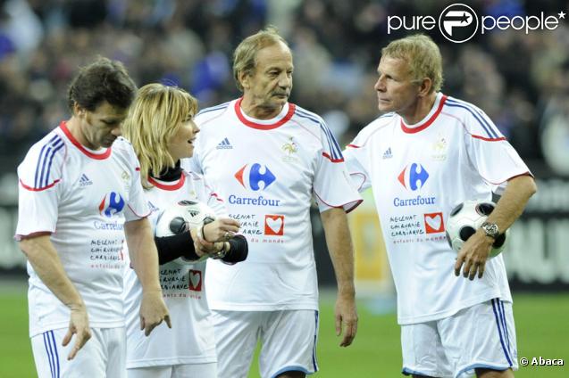 Philippe Lelièvre, Nathalie Vincent, Patrick Chesnais et Patrick Poivre d'Arvor participent à l'opération 