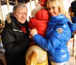 Renaud, Romane Serda et leur petit Malone 