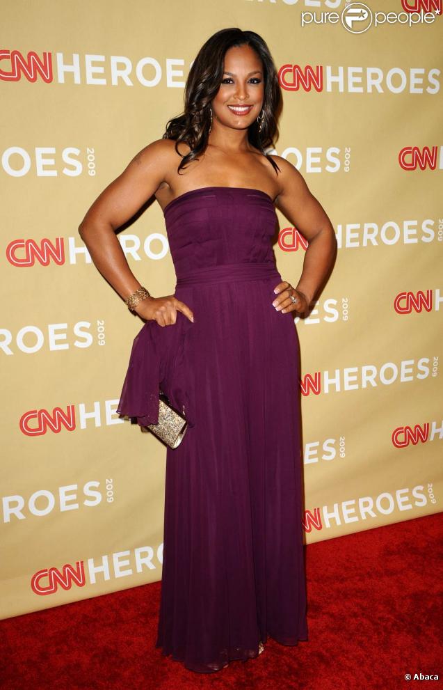 Laila Ali lors de la soirée des CNN Heroes Awards à Los Angeles le 21 novembre 2009  