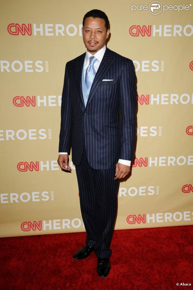 Terrence Howard lors de la soirée des CNN Heroes Awards à Los Angeles le 21 novembre 2009  
