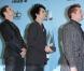 Green Day, à l'occasion de la grande soirée des 37e American Music Awards, qui s'est tenue à Los Angeles, le 22 novembre 2009.