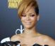 Rihanna, à l'occasion de la grande soirée des 37e American Music Awards, qui s'est tenue à Los Angeles, le 22 novembre 2009.