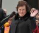 Susan Boyle à Rockefeller Center, à New York. 23/11/09
