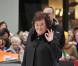 Susan Boyle à Rockefeller Center, à New York. 23/11/09
