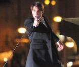 Tom Cruise sur le tournage de  Knight and Day  de James Mangold, à Salzbourg, en Autriche, le 23 novembre 2009.