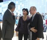 Rachida Dati, invitée du Grand Journal de Canal +, le 24 novembre 2009