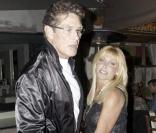 Retrouvailles de David Hasselhoff et son ex-femme Pamela Bach en mai 2008 