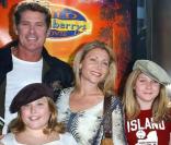 La famille Hasselhoff en octobre 2002