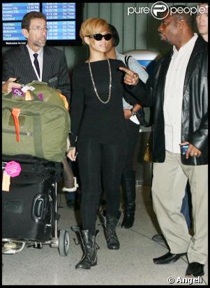 Rihanna à Los Angeles, le 30 novembre 2009