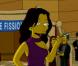 Carla Bruni-Sarkozy dans les Simpson
