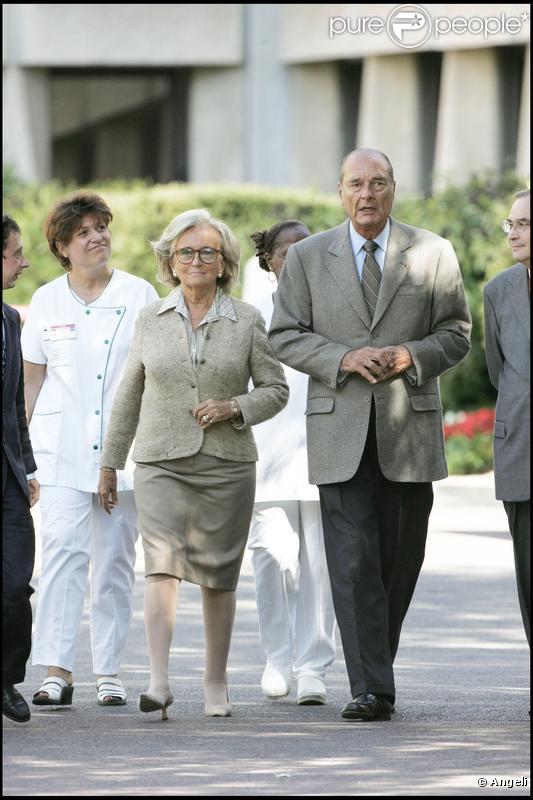 Jacques Chirac et Bernadette