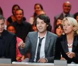 Ali Baddou, Yann Barthès et Ariane Massenet du Grand Journal