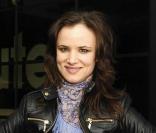 Juliette Lewis fait une prestation en live à l'Absolute Radio à Londres le 2 décembre 2009 