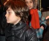 Céline Dion à la sortie de son hôtel à New York le 7 décembre 2009