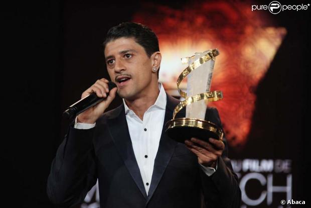 Saïd Taghmaoui reçoit les honneurs du 9e Festival du Film de Marrakech, le 8 décembre 2009.