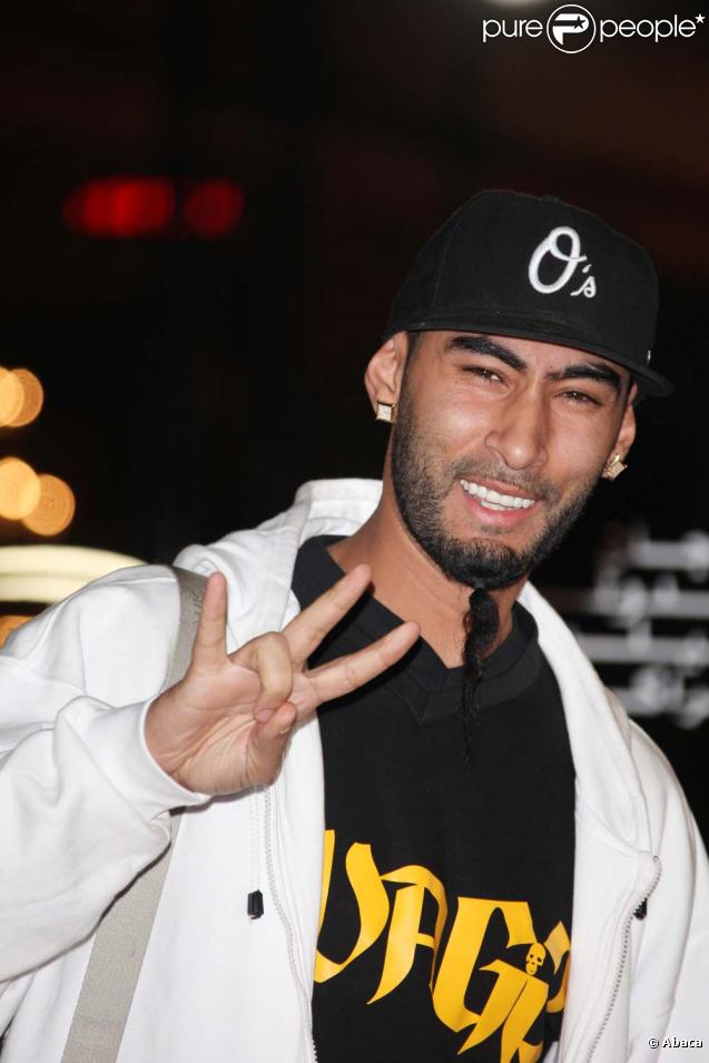 La Fouine reçoit les honneurs du 9e Festival du Film de Marrakech, le 8 décembre 2009.