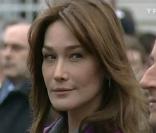 Carla Bruni dans l'émission 7 à 8 sur TF1 le 13 décembre