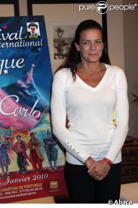 Stéphanie de Monaco a présenté, le 14 décembre 2009, la 34e édition du festival du cirque de Monte-Carlo