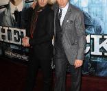 Jude Law et Robert Downey Jr., à l'occasion de l'avant-première de Sherlock Holmes, qui s'est tenue à l'Empire de Leicester Square, à Londres, le 14 décembre 2009.