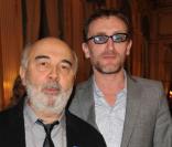 Gérard Jugnot et Jean-Paul Rouve au Ministère de la Culture.