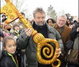 Les stars sont venues en nombre pour tester la nouvelle attraction du Futuroscope inspirée du film  Arthur et les Minimoys : la Vengeance de Maltazard .