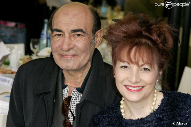 Philippe Khorsand et sa femme 