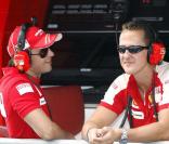 Michael Schumacher et Felipe Massa.