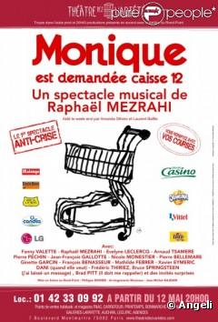Monique est demandée en caisse 12, le spectacle de Raphaël Mezrahi 