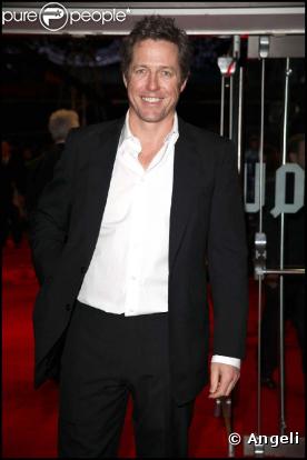 Hugh Grant à l'avant-première de  Où sont passés les Morgan ?  à Londres le 8 décembre 2009.