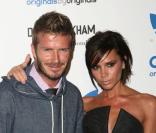 David et Victoria Beckham en septembre 2009 