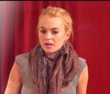 Lindsay Lohan fait du shopping avec sa mère et sa soeur à New York dans Soho le 28 décembre 2009