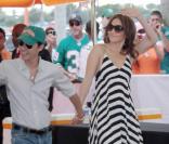 Jennifer Lopez et son mari Marc Anthony 