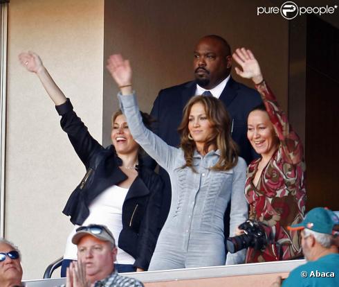 Jennifer Lopez au stade Land Shark à Miami, le 27 décembre 2009 