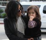 La petite Valentina a réjoui son public pendant que ses parents Salma Hayek et François-Henri Pinault préparaient le réveillon du 31 décembre 2009, à Los Angeles