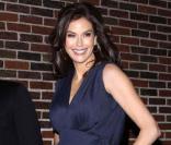 Teri Hatcher, à New York, arrive au show de David Letterman. 4/01/2010