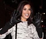 Teri Hatcher, à New York, arrive au show de David Letterman. 4/01/2010