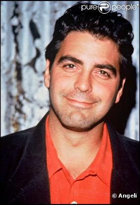 L'acteur américain George Clooney lors de la première du film KingFish, le 27 mars 1995