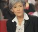 Claudie Haignère à l'enregistrement de "Vivement Dimanche" (13 janvier 2010)