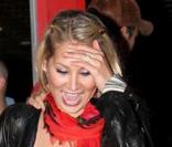 Enrique Iglesias et Anna Kournikova sortent du restaurant BB sur Miami Beach.