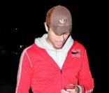 Enrique Iglesias et Anna Kournikova sortent du restaurant BB sur Miami Beach.